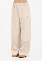 ADIDAS PERFORMANCE Pantalone sportivo Future Icons Three Stripes Open-Hem beige da donna KB4228 . ADIDAS PERFORMANCE 