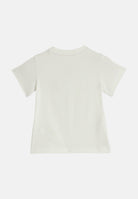 ADIDAS ORIGINALS Completino bianco e beige da neonato KE2357 . ADIDAS ORIGINALS 