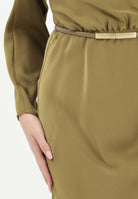 MAX MARA Abito lungo MSEPENTOLA verde kaki da donna 2616221043600 002 MAX MARA 