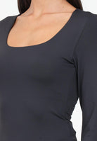ONLY T-shirt a manica lunga nera da donna 15302647 Black ONLY 