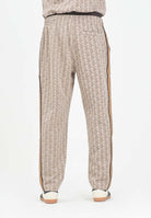 LACOSTE Pantalone sportivo marrone da uomo con monogramma Paris XH1440 6IR LACOSTE 