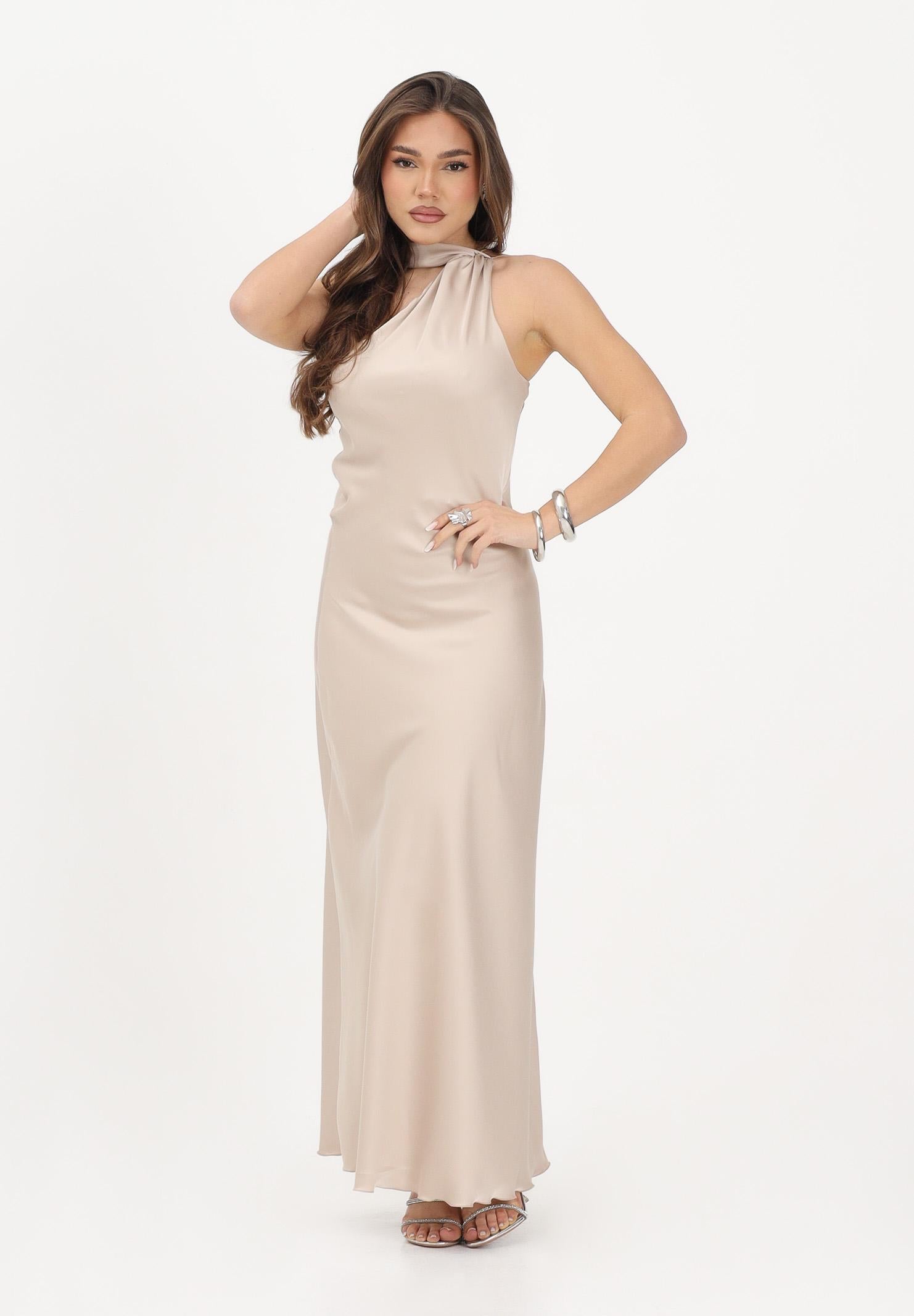 VICOLO Abito lungo champagne da donna TAB1736 CH VICOLO 