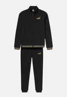 Tuta ESS+ GLITTER FZ nera da bambina 684771 01 PUMA 