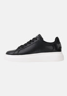 JUST CAVALLI Sneakers nere da uomo con logo sul retro 80QA3SBDZPC18 899 JUST CAVALLI 