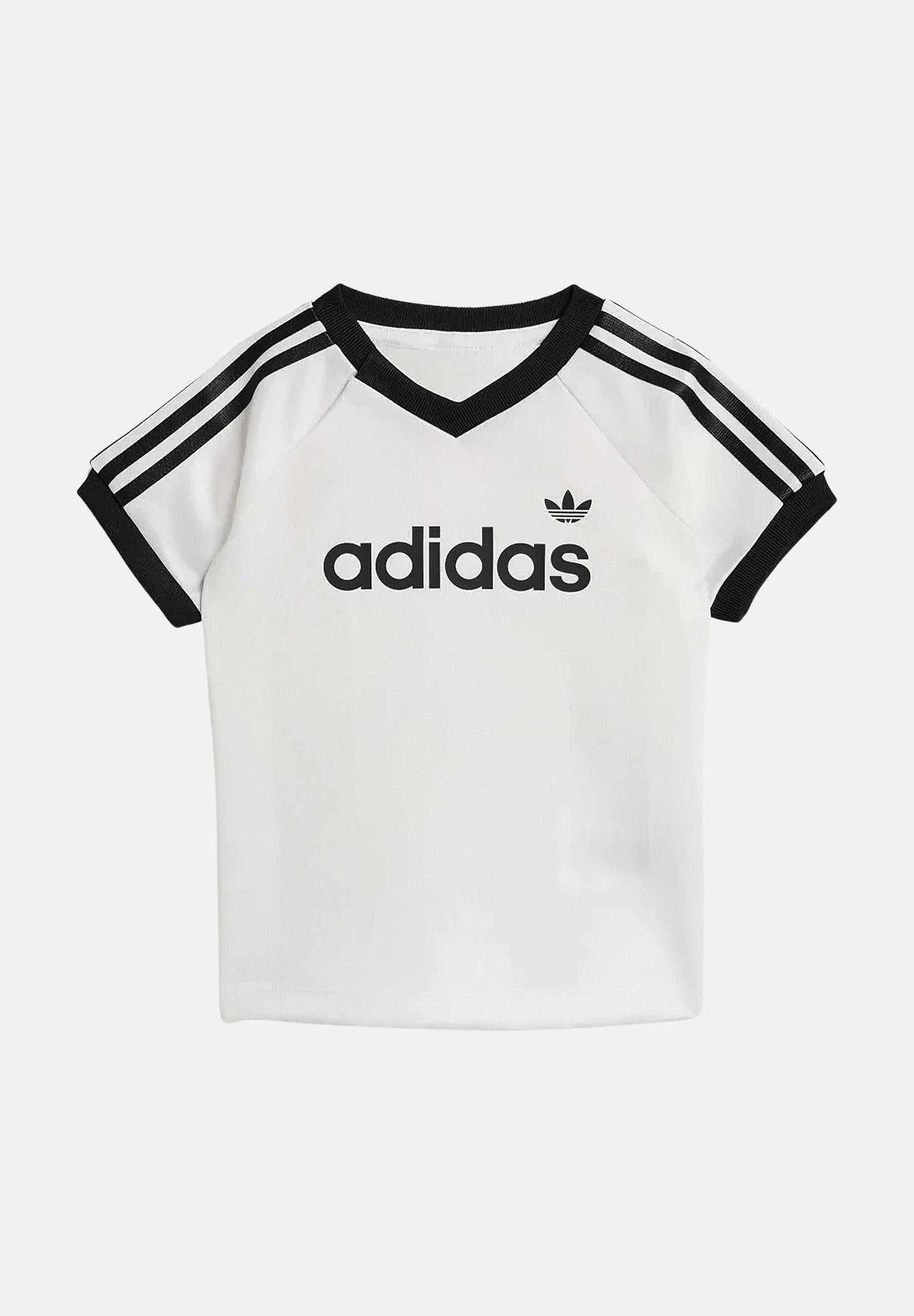 ADIDAS ORIGINALS Completino bianco e nero da neonato KD1022 . ADIDAS ORIGINALS 