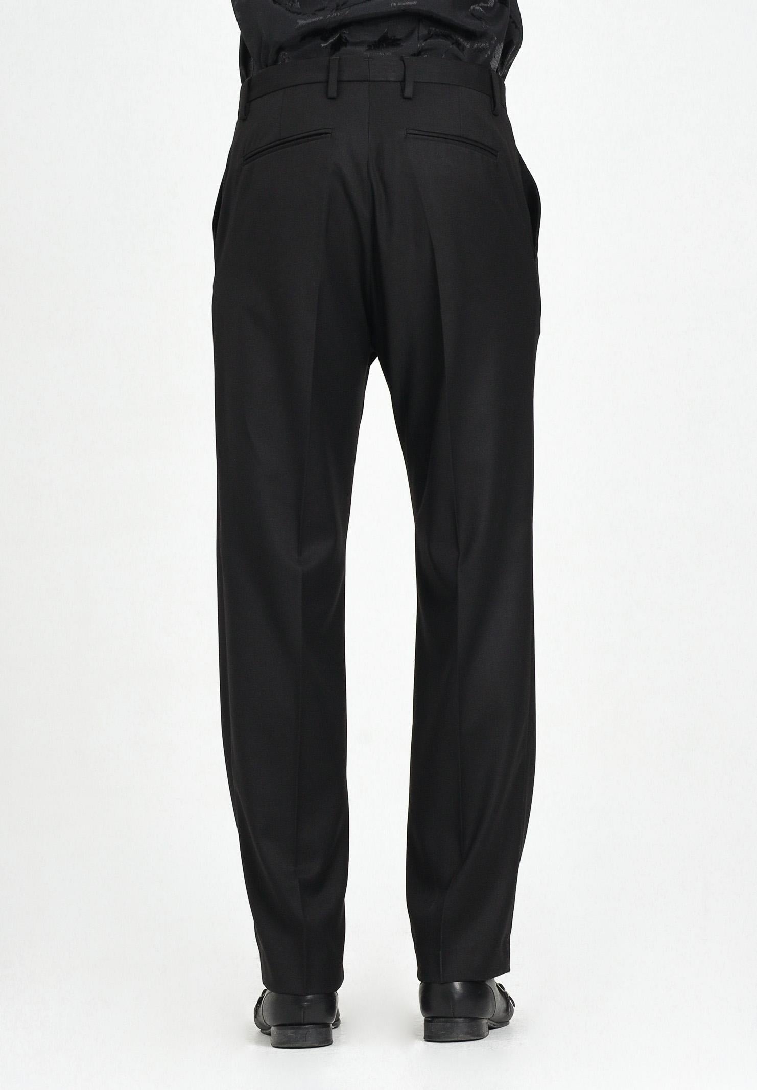 I'M BRIAN Pantalone elegante nero da uomo PA3481 009 I'M BRIAN 