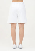 DSQUARED2 Shorts sportivo bianco per donna, ragazzi e bambini con stampa del logo "Invicta Dsquared2" DQ2908D0AD2 DQ100 DSQUARED2 