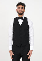 PATRIZIA PEPE  Gilet nero da uomo 5S0640/A1WK K102 PATRIZIA PEPE 