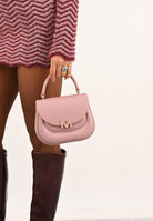 MARC ELLIS Borsa a mano Flat Jelly rosa da donna FLAT-JELLY ASROLIGO MARC ELLIS 