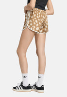 ADIDAS ORIGINALS Shorts sportivo ANIMAL PRINT SPRINTER beige da donna HY5046 . ADIDAS ORIGINALS 