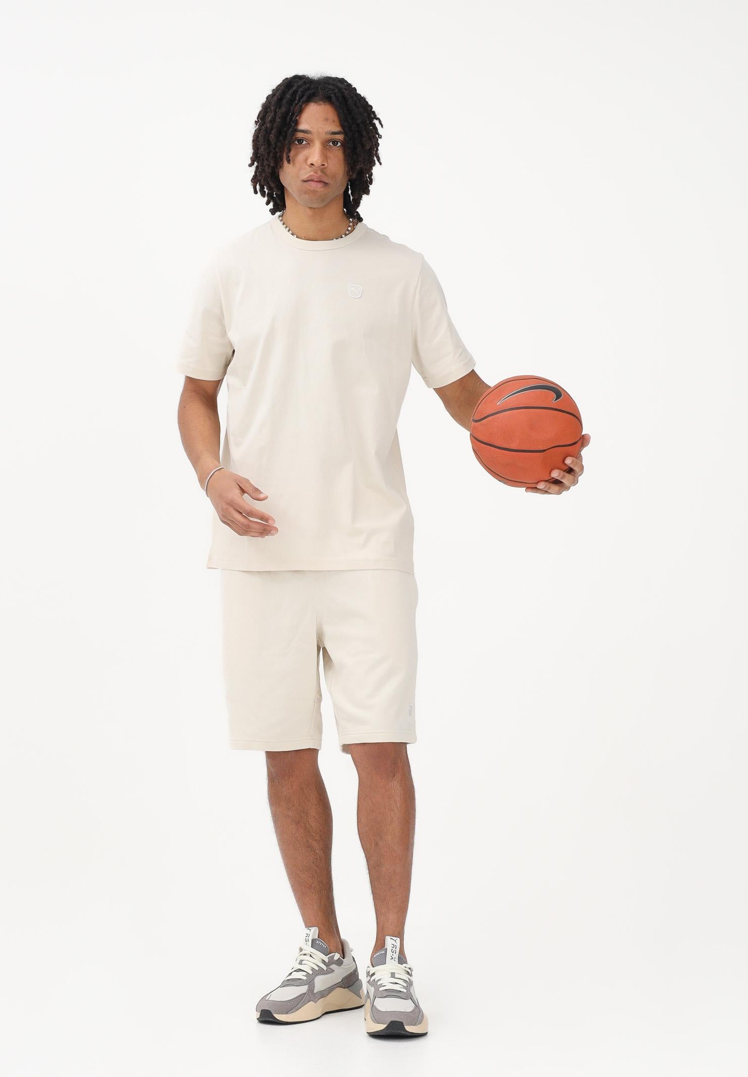 PUMA Shorts sportivo Essentials Elevated 9" beige da uomo 692017 87 PUMA 