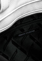 ARMANI EXCHANGE Shopper a spalla bianca da donna con logo XW001481AF15774 U0011 ARMANI EXCHANGE 