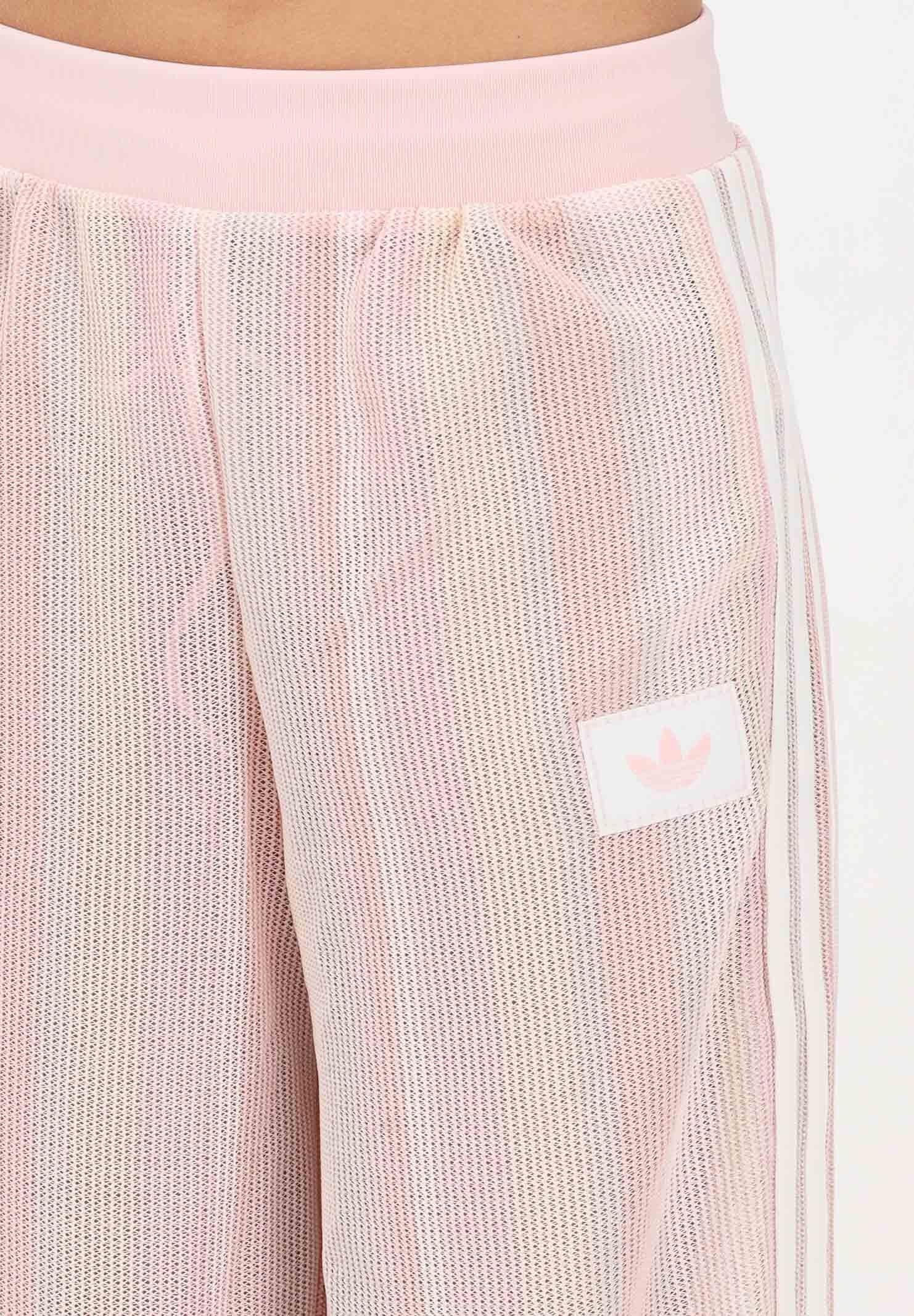ADIDAS ORIGINALS Pantalone sportivo SUMMER GLOW KNITTED FIREBIRD rosa da donna KY2037 . ADIDAS ORIGINALS 