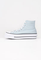 CONVERSE Sneakers Chuck Taylor All Star Platform verde acqua da donna A11873C . CONVERSE 