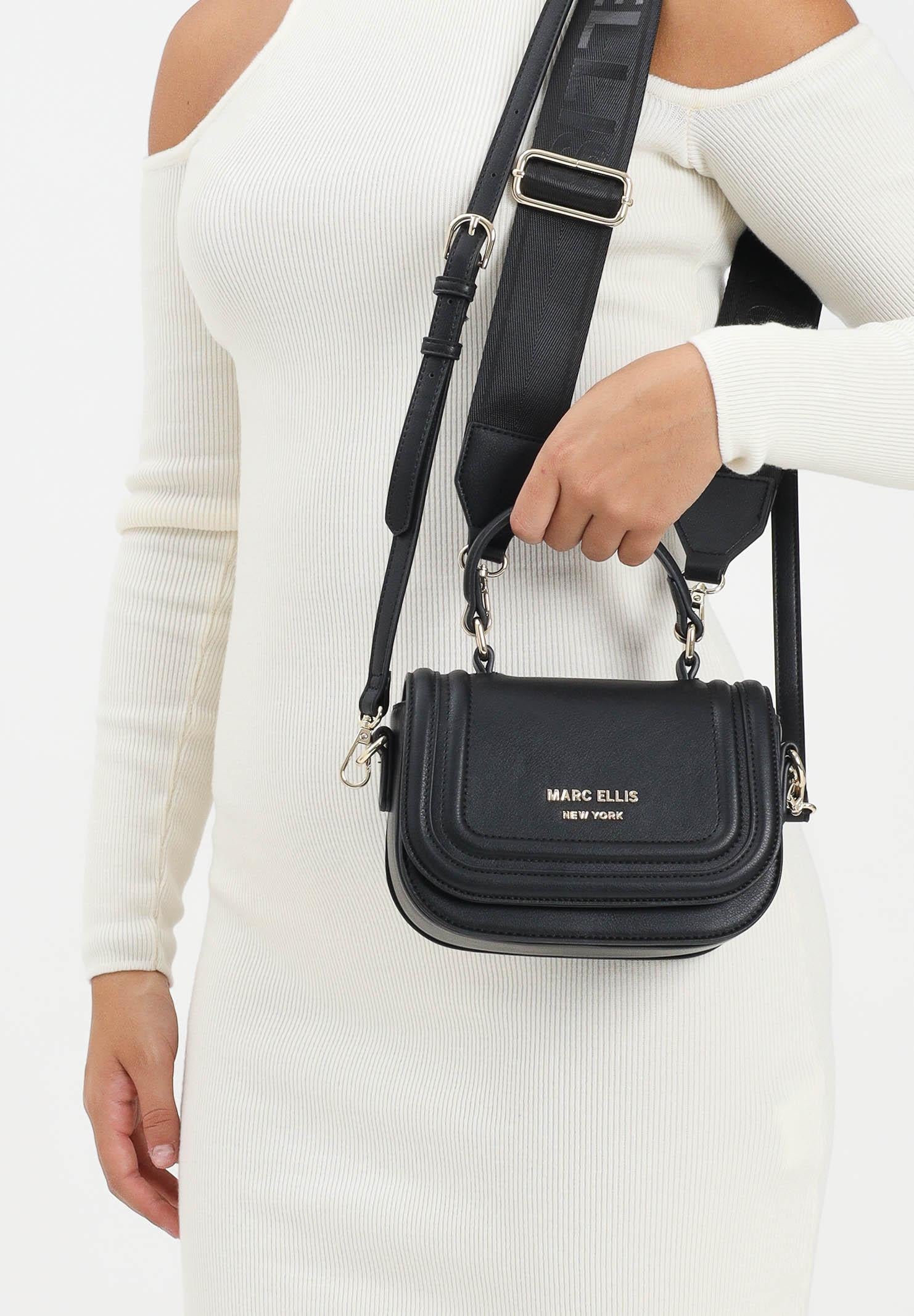 MARC ELLIS Borsa a mano Glossy nera da donna GLOSSY-BAG BLGO MARC ELLIS 