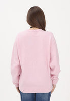 ADIDAS ORIGINALS Maglione girocollo Athletic Dept Knitted rosa da donna LD4474 . ADIDAS ORIGINALS 