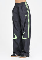 ADIDAS ORIGINALS Pantalone sportivo Teamgeist Adicolor Oversized nero da donna JZ8258  ADIDAS ORIGINALS 