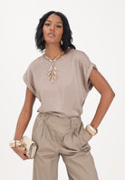 ONLY Blusa a manica corta cacao da donna 15303413 WA ONLY 