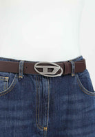 DIESEL Cintura marrone da donna con logo D J01226KXBLR KP48 DIESEL 