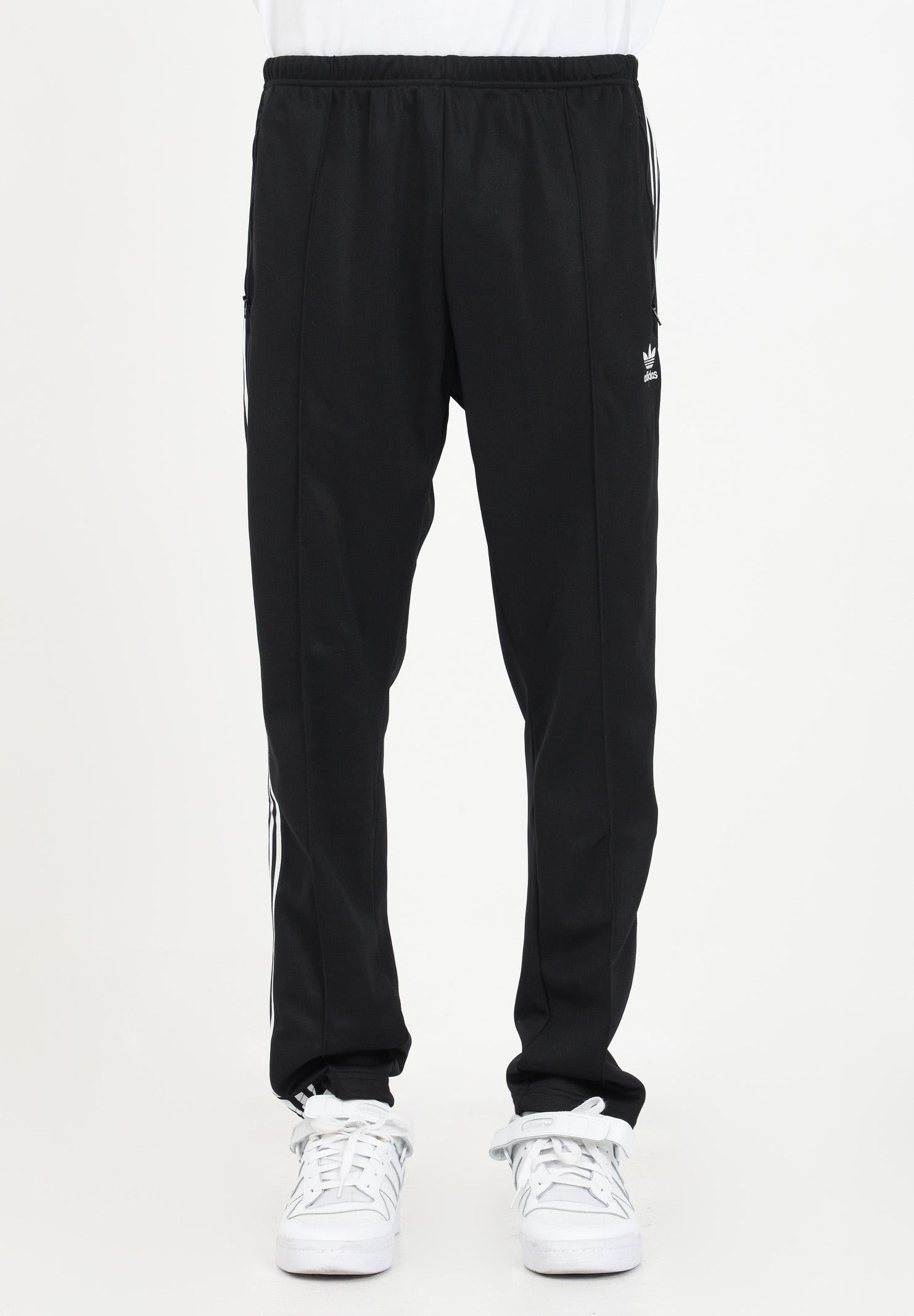 Pantalone sportivo nero da uomo Adicolor Classics Beckenbauer II5764 . ADIDAS ORIGINALS 