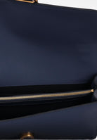 PINKO Borsa a tracolla Classic Love Bag One in morbida pelle mano seta blu da donna 100941A0F1 G08Q PINKO 