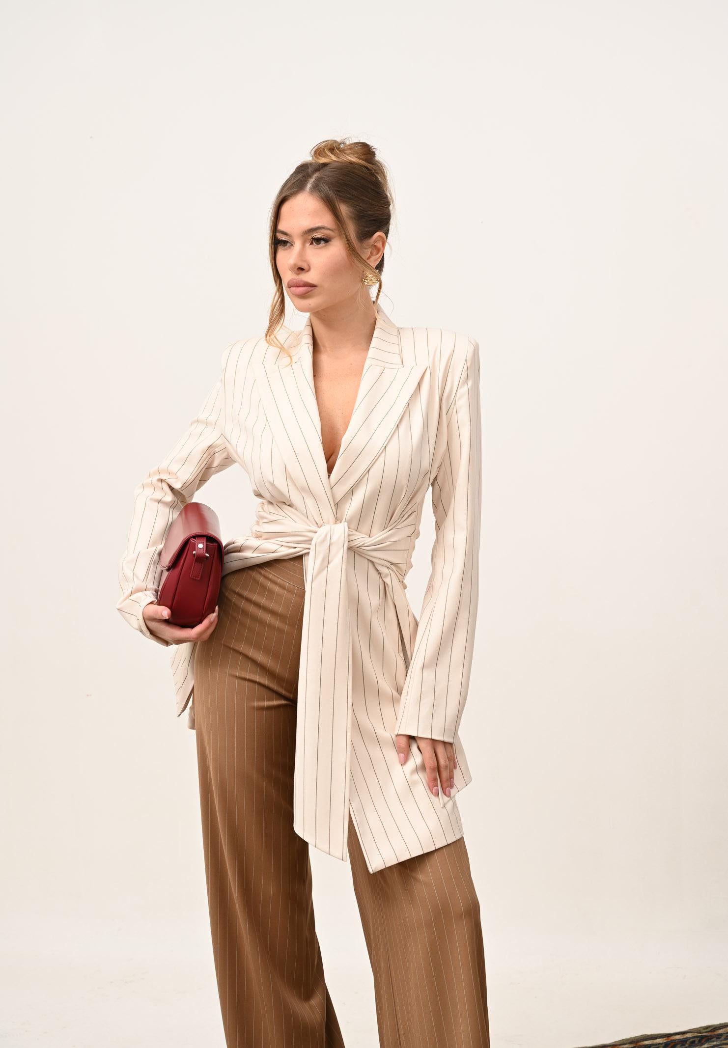 SANTAS Abito corto HÉROÏNE panna da donna PV2604 PA SANTAS 