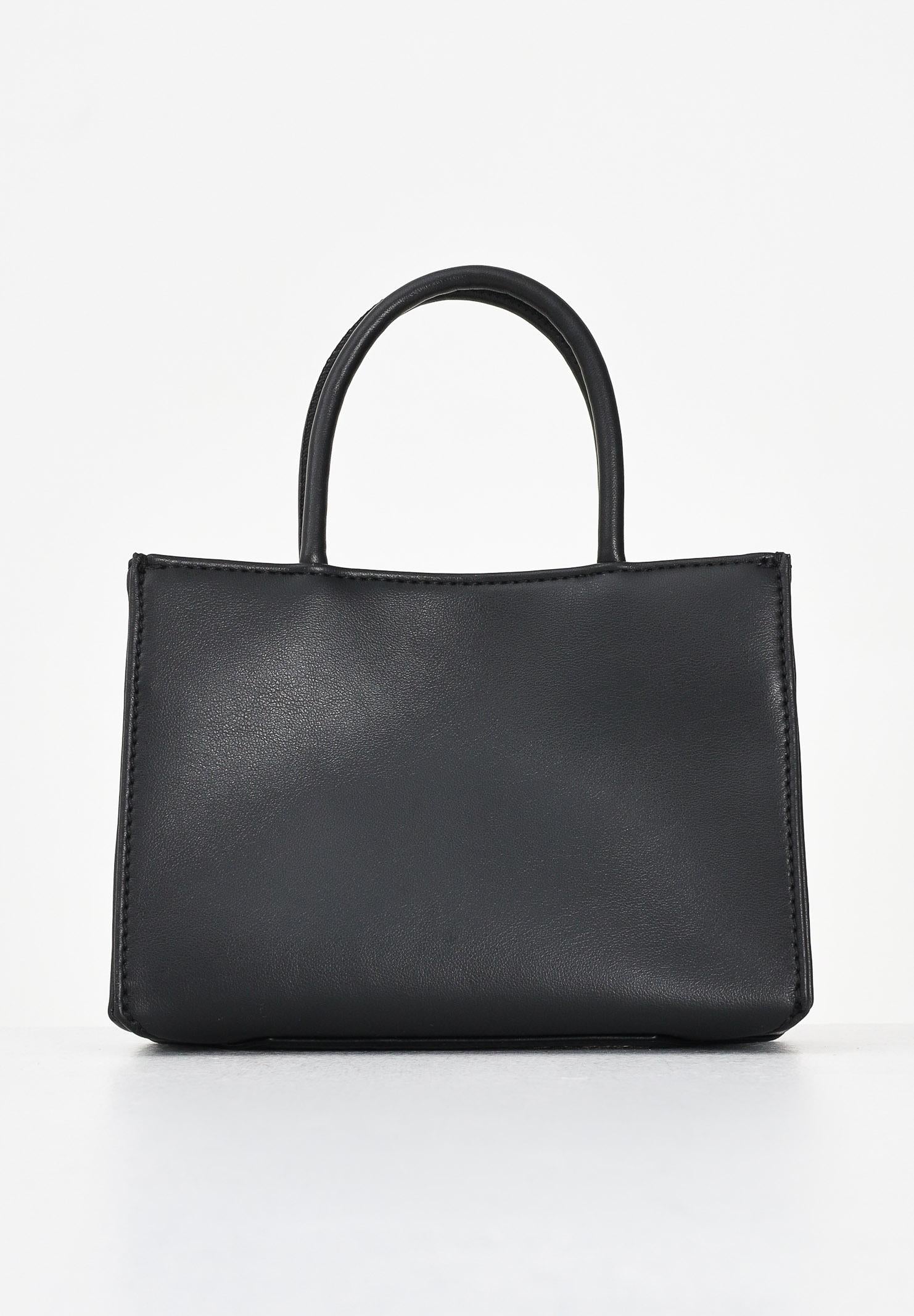 DIESEL Borsa a mano nera da donna con logo in rilievo J02529P8073 T8013 DIESEL 