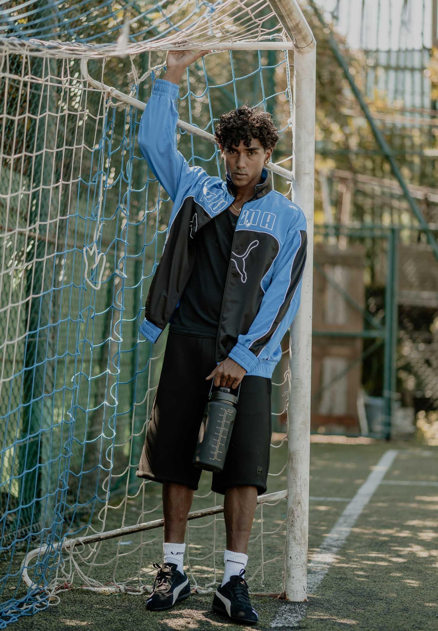 PUMA Giacca a vento FUTURE.PUMA.ARCHIVE blu e nera da uomo 632082 13 PUMA 