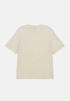 EA7 T-shirt a manica corta beige da bambino con bande logate 7B000190AF10375 U1079 EA7 