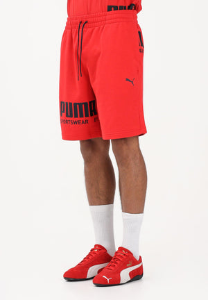 PUMA Shorts sportivo PUMA Sport rosso da uomo 692232 11 PUMA 