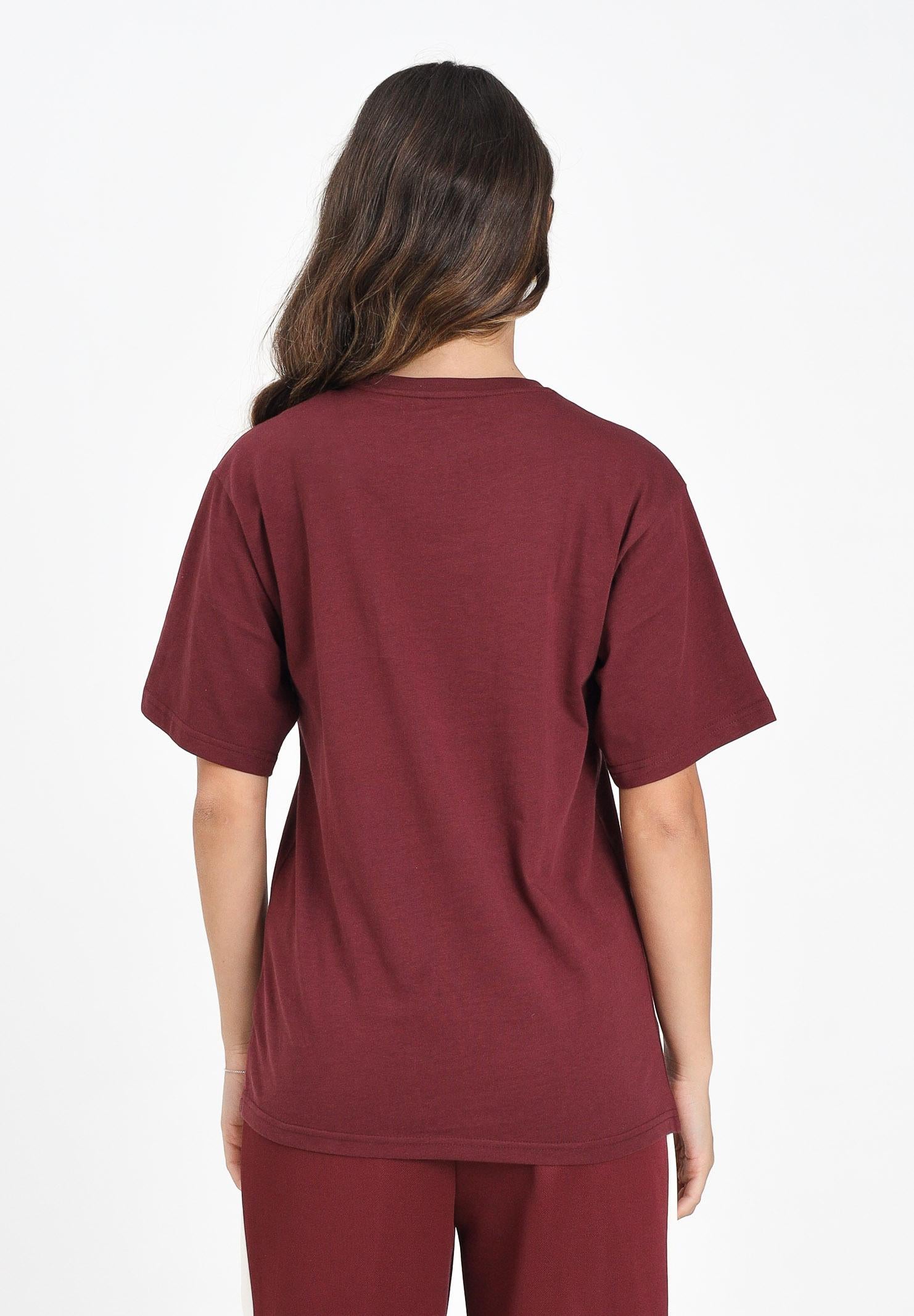 PUMA T-shirt a manica corta ESS Relaxed bordeaux da donna 684971 96 PUMA 