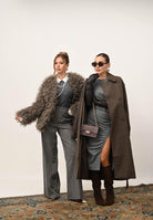 ONLY Eco-pelliccia color taupe da donna 15352755 Satellite ONLY 