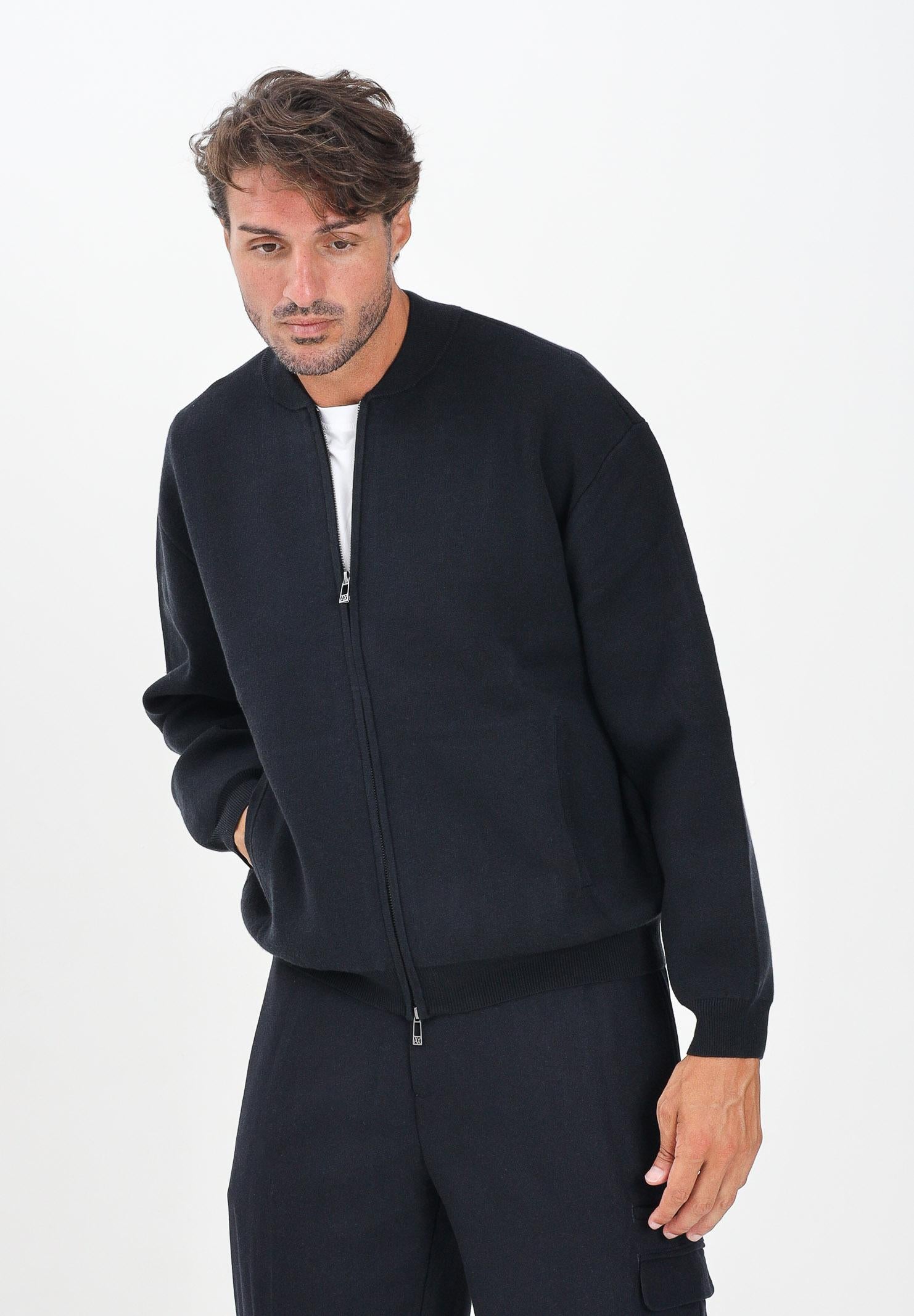 ARMANI EXCHANGE Bomber blu da uomo XM001920AF16913 UB101 ARMANI EXCHANGE 