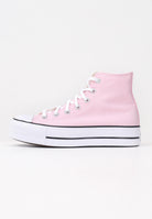 CONVERSE Sneakers Chuck Taylor All Star Platform rosa da donna A11872C . CONVERSE 