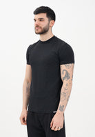 DSQUARED2 T-shirt a manica corta nera da uomo con micro-logo all-over D9H135510T 001 DSQUARED2 