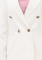 ONLY Giacca doppiopetto panna da donna 15294709 CLDA ONLY 