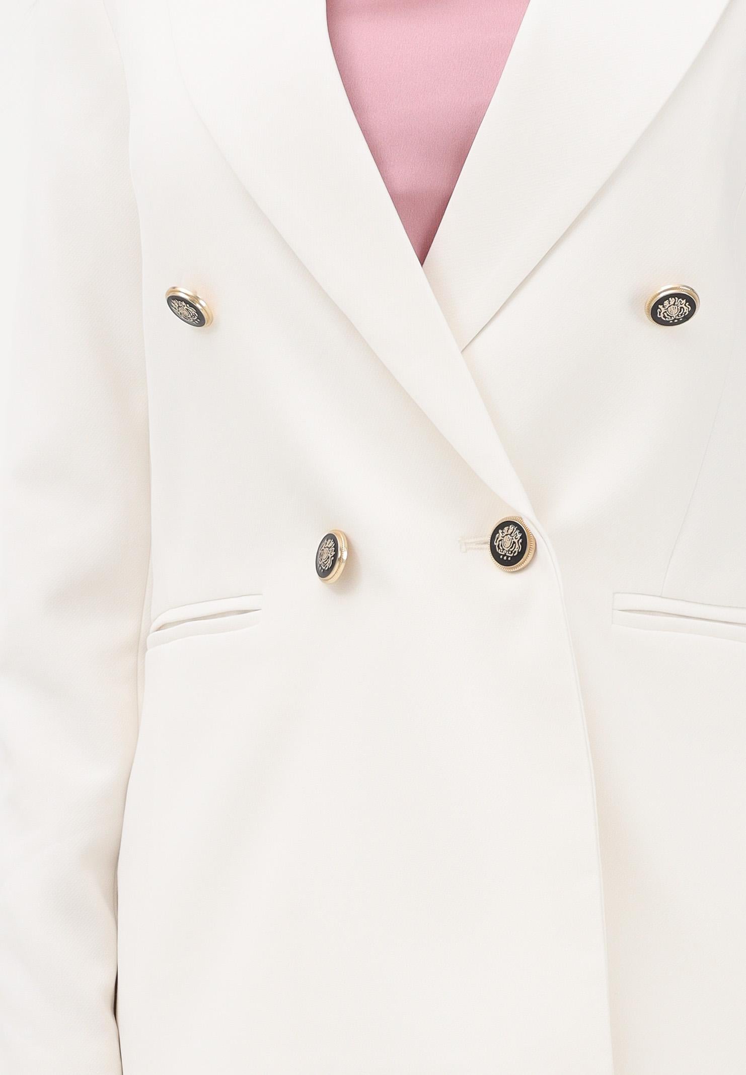 ONLY Giacca doppiopetto panna da donna 15294709 CLDA ONLY 