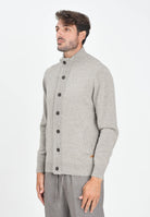 BARBOUR Cardigan Patch beige da uomo 252MMKN0731 ST16 BARBOUR 