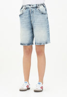 DSQUARED2 Bermuda in denim chiaro per donna, ragazzi e bambini DQ2828D0AC2 DQ01 DSQUARED2 