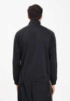 EA7 Felpa con zip nera da uomo rifinita da dettagli gold e logo 7M000620AF17089 UC001 EA7 