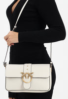 PINKO Borsa a tracolla Love Bag Slouchy panna da donna 104524A2OX Z14Q PINKO 