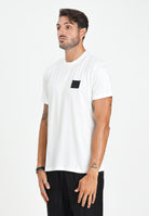ARMANI EXCHANGE T-shirt a manica corta bianca da uomo con patch logo XM001456AF10358 U0009 ARMANI EXCHANGE 