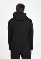 ARMANI EXCHANGE Felpa con cappuccio nera da uomo con ricamo logo XM000369AF10818 UC001 ARMANI EXCHANGE 