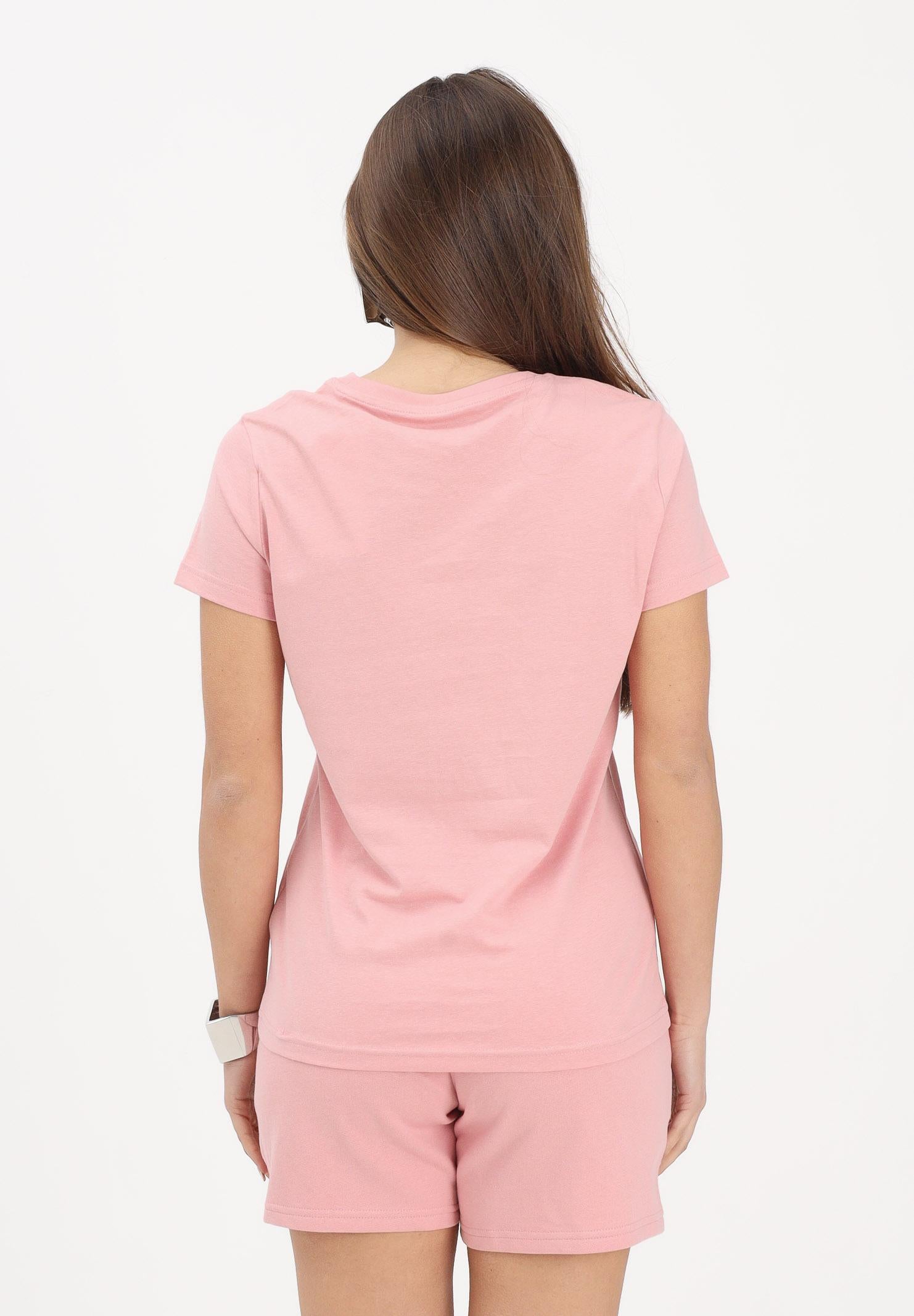 PUMA T-shirt a manica corta Essentials Elevated rosa da donna 691855 26 PUMA 