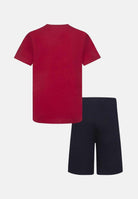 JORDAN Completino rosso e nero da bambino con stampa logo Jumpman 85C138 023 JORDAN 