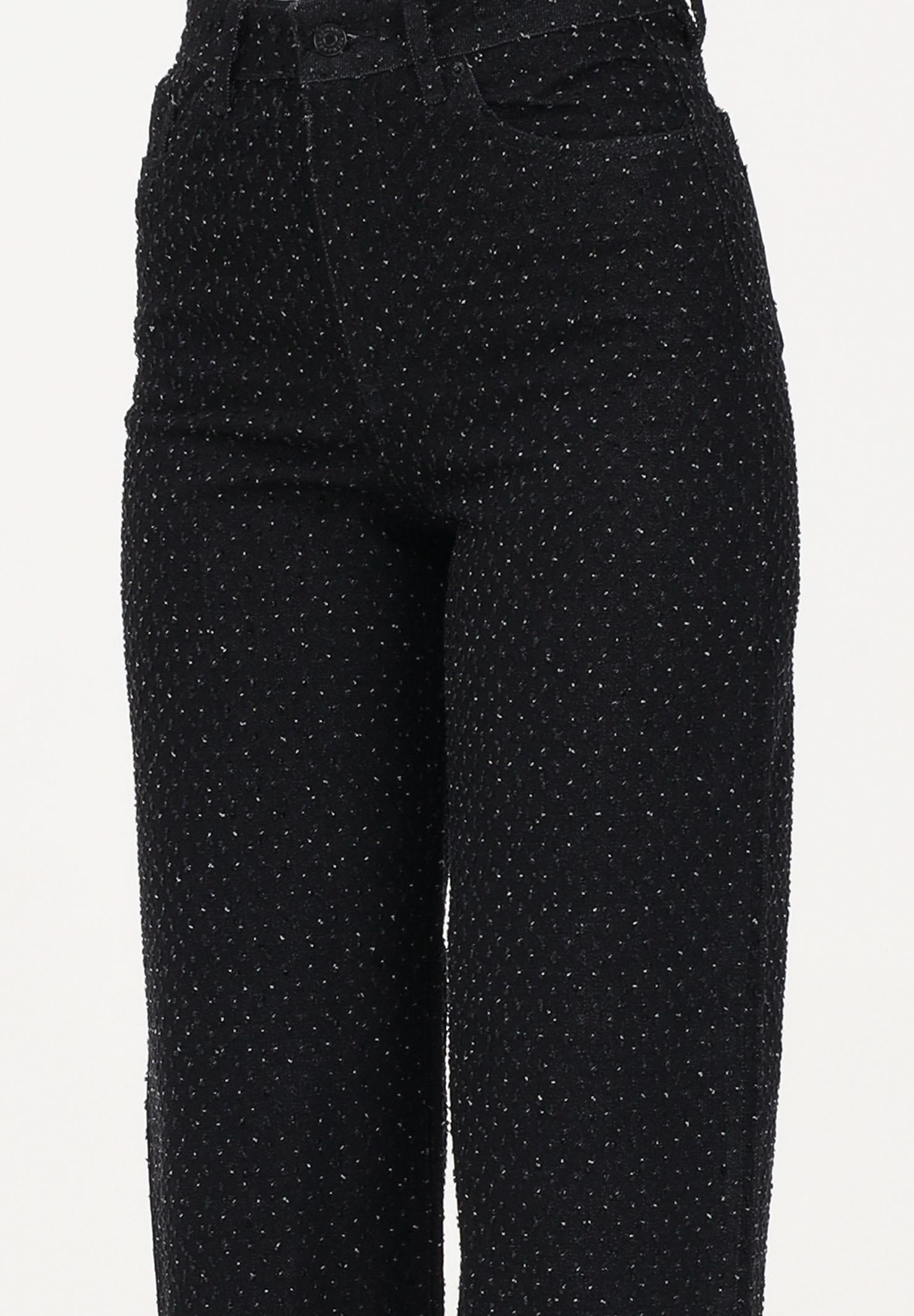 ARMANI EXCHANGE Jeans in denim nero da donna con micro strass XW000100AF18855 MC329 ARMANI EXCHANGE 