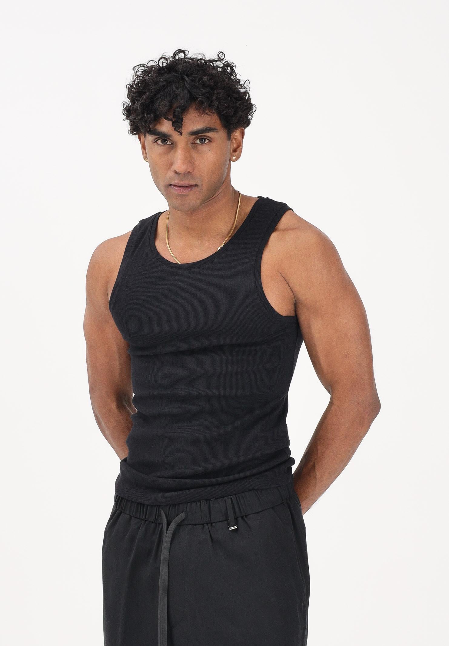 I'M BRIAN Canotta nera da uomo CN3732 009 I'M BRIAN 