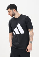 ADIDAS PERFORMANCE T-shirt a manica corta Essentials Big Logo nera da uomo JE8945  ADIDAS PERFORMANCE 