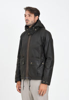 BARBOUR Giubbotto Re-Engineered Bardon Spey color oliva da uomo 252MMWX2482 OL71 BARBOUR 