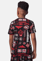 NIKE T-shirt a manica corta Essentials nera da bambino 95D621 023 JORDAN 